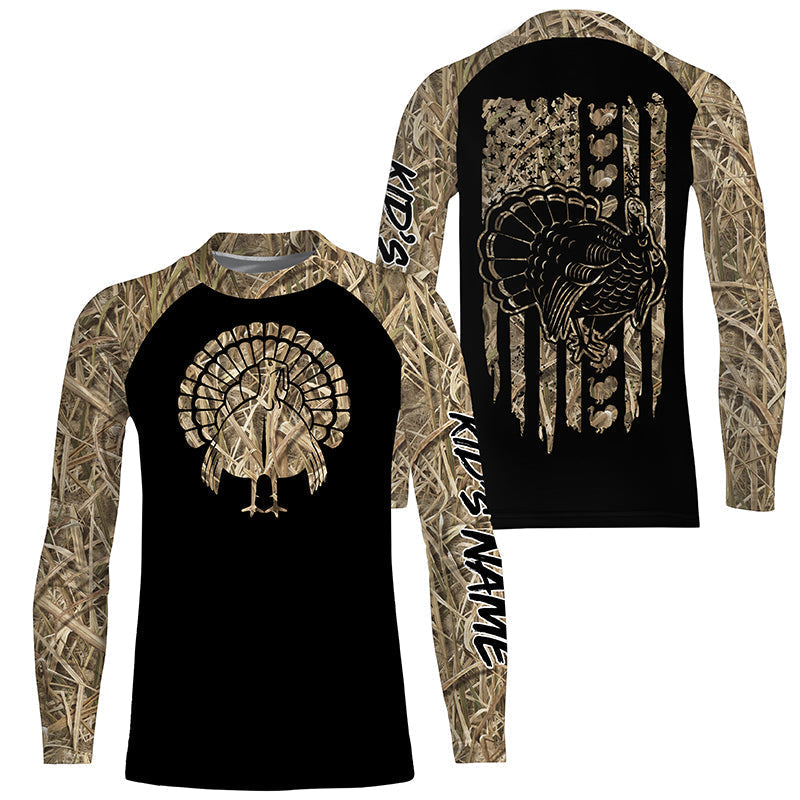 turkey-hunting-camo-american-flag-custom-name-3d-all-over-print-shirts-hunting-gift-for-hunters-fishing-long-sleeve-shirts