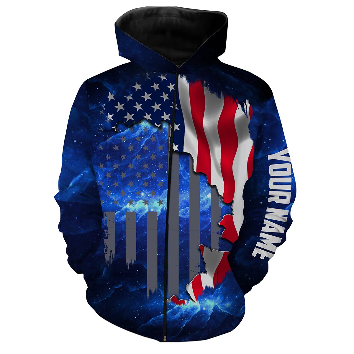 american-flag-universe-patriotic-custom-name-all-over-print-shirts-personalized-fishing-gift-for-men-women-and-kid-fishing-hoodie