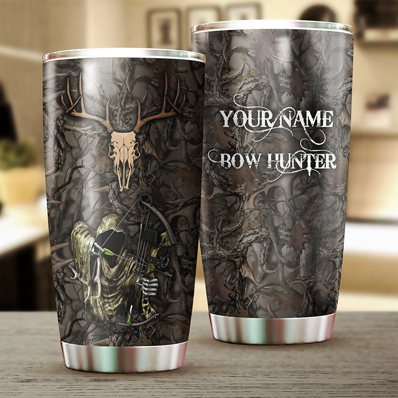 1pc-bow-hunter-camo-hunting-custom-name-stainless-steel-tumbler-cup-personalized-hunting-gifts-fishing-tumbler
