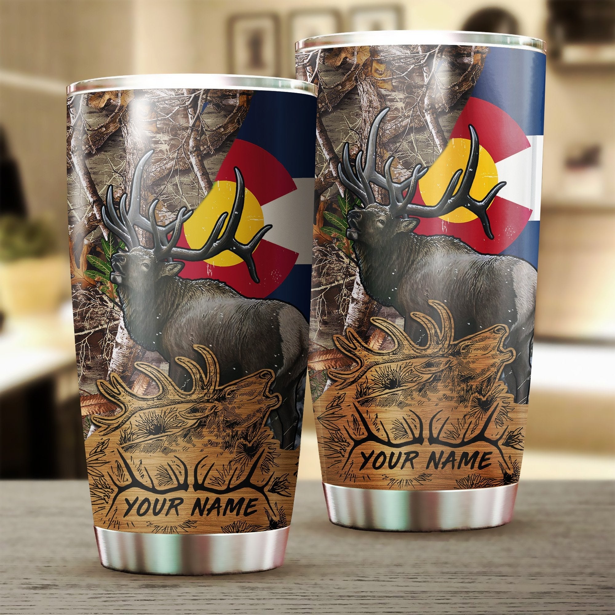 1pc-co-colorado-best-elk-hunting-camo-customize-name-stainless-steel-tumbler-cup-personalized-fishing-gift-for-fishing-lovers-fishing-tumbler