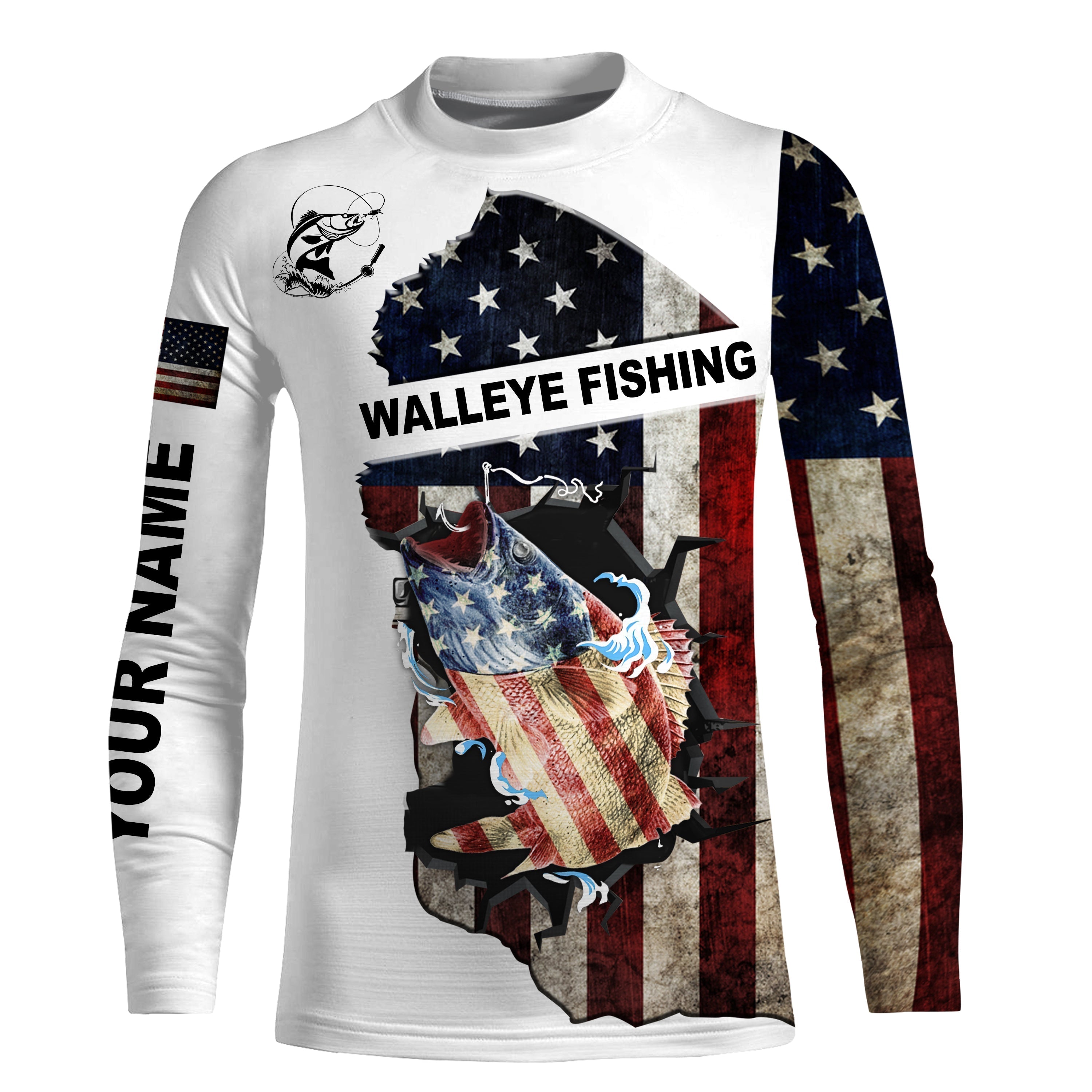 american-flag-walleye-patriotic-fishing-uv-long-sleeve-shirts-custom-name-upf-30-fishing-apparel-for-men-women-and-kid-fishing-long-sleeve-shirts