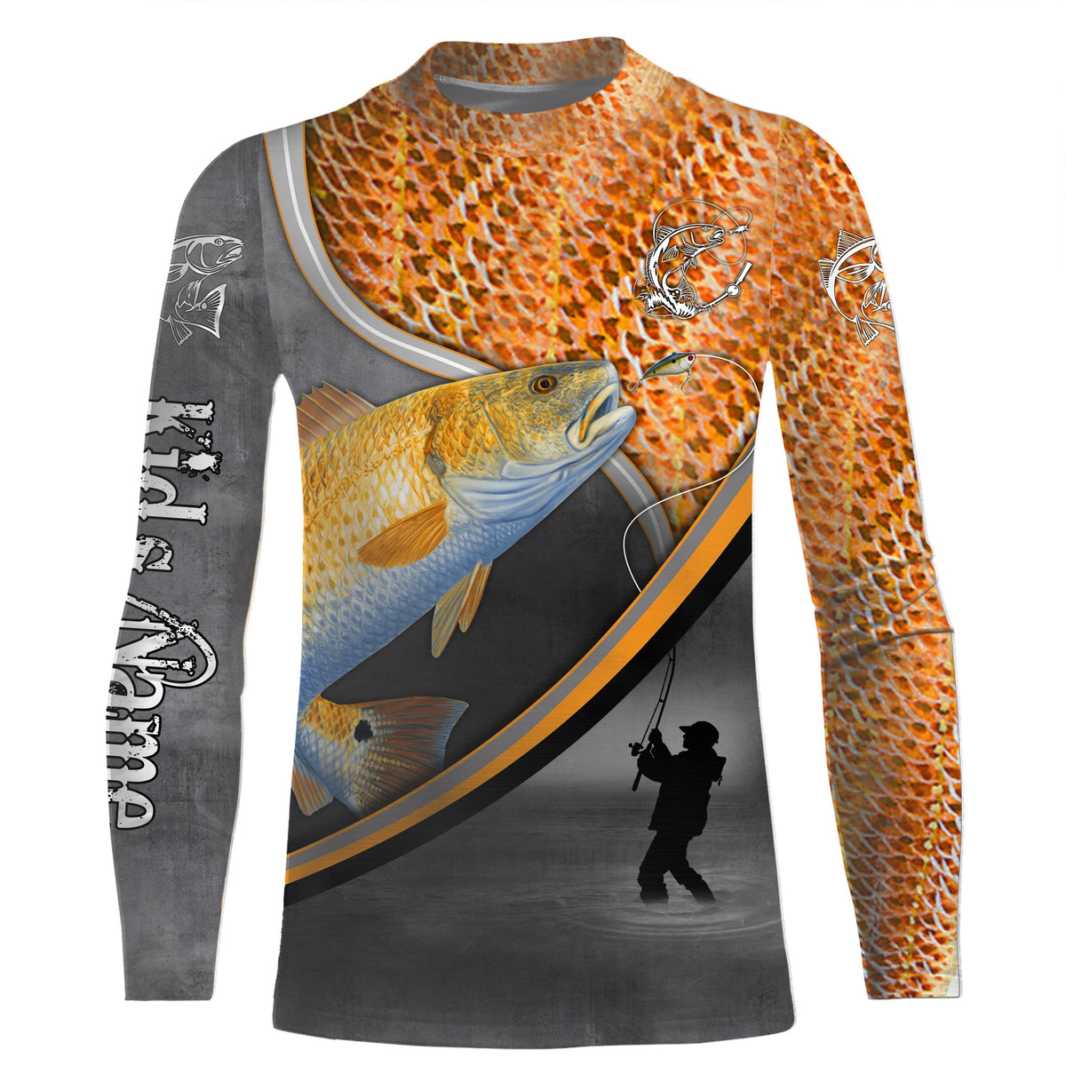 Custom Walleye Fishing Jerseys, Walleye Long Sleeve Performance Fishin