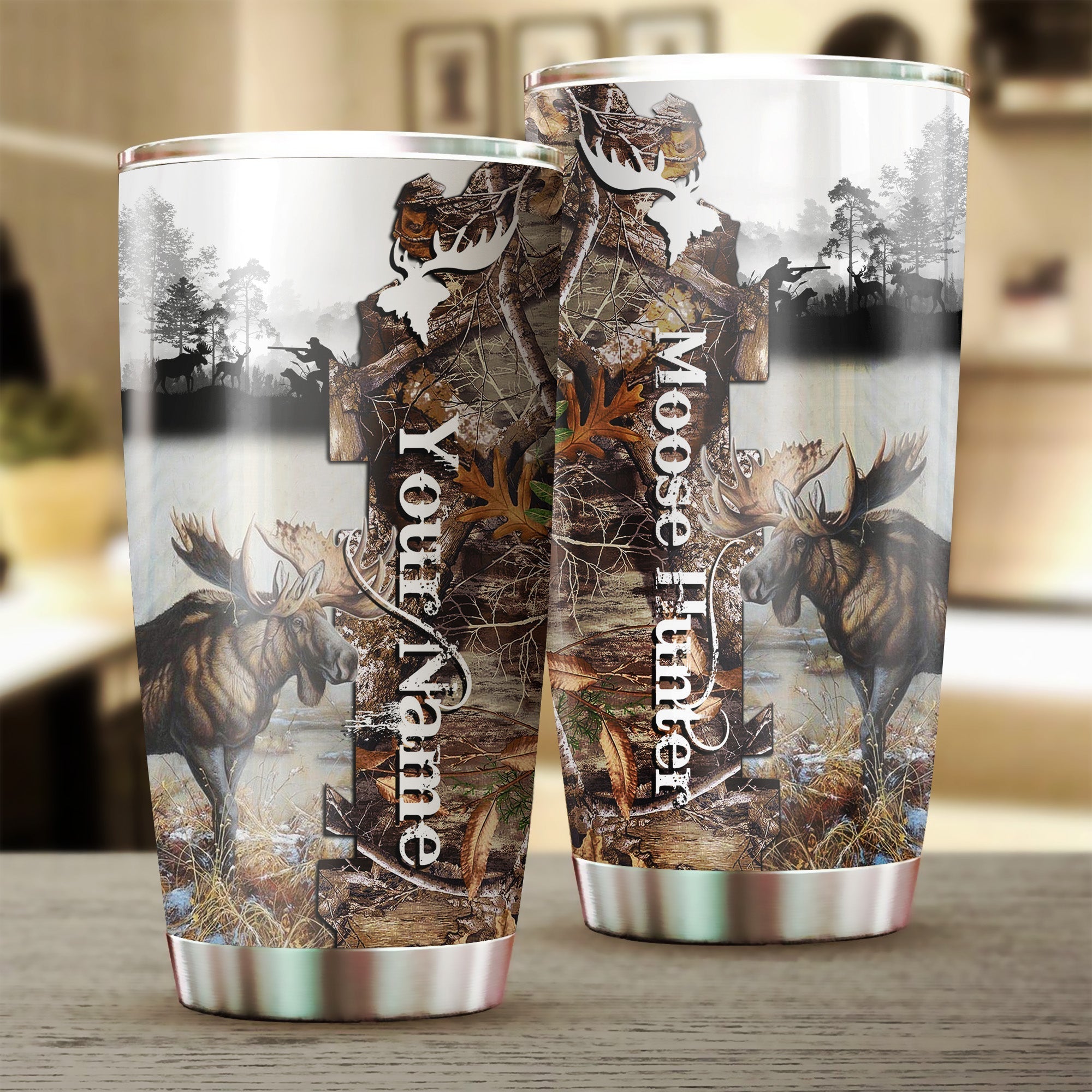 1pc-moose-hunting-camo-custom-name-stainless-steel-tumbler-cup-personalized-hunting-gifts-fishing-tumbler