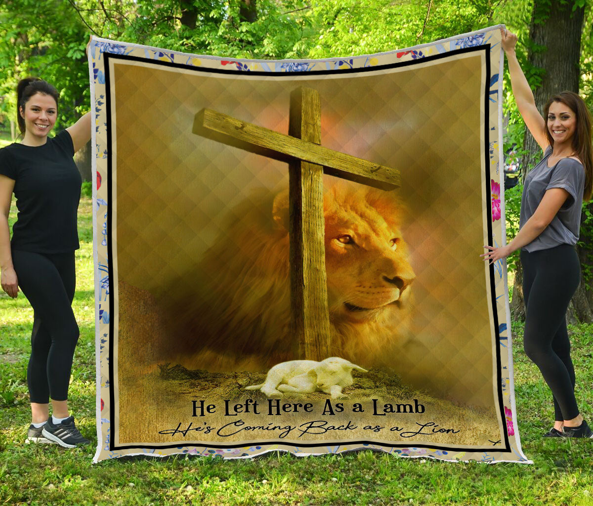 he-is-coming-back-as-a-lion-blanket-and-quilt