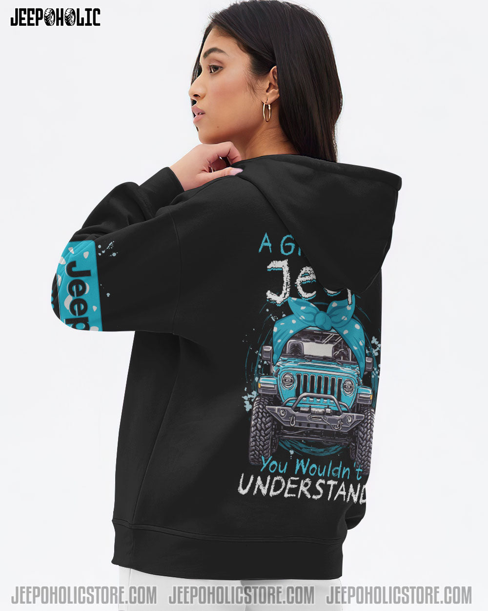 A Girl And Her Jeep You Wouldn't Understand All Over Print