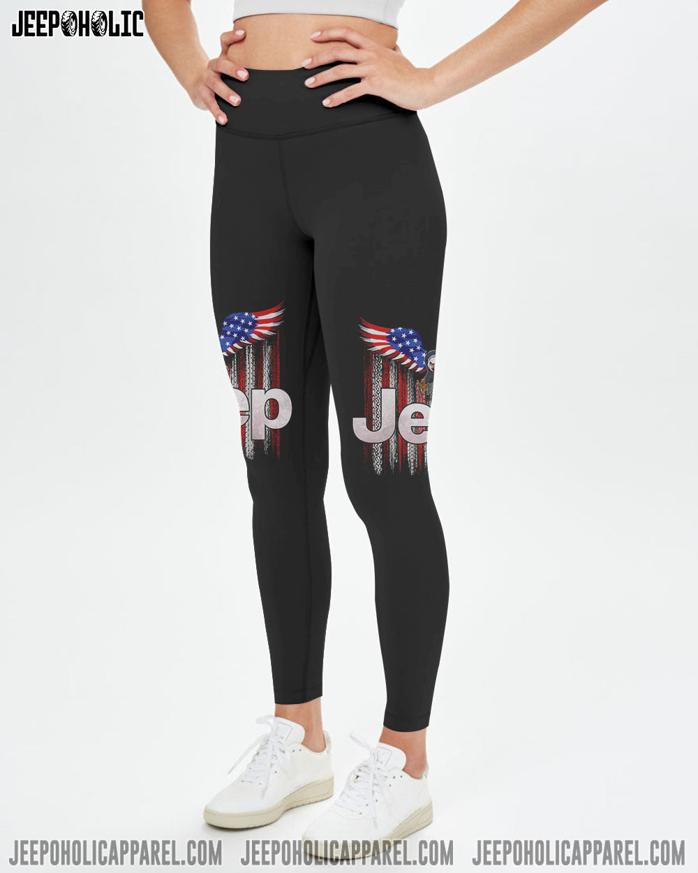 Simple American Jeep Girl Eagle All Over Print