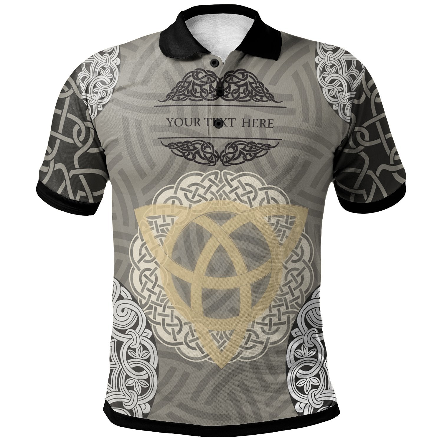 custom-text-celticone-polo-tree-of-triquetra
