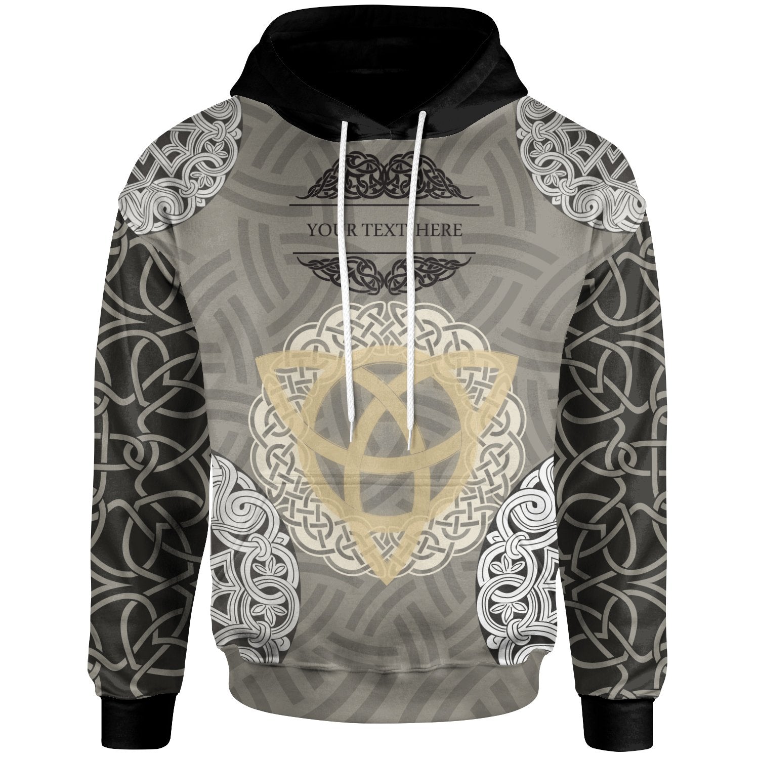 custom-text-celticone-hoodie-tree-of-triquetra