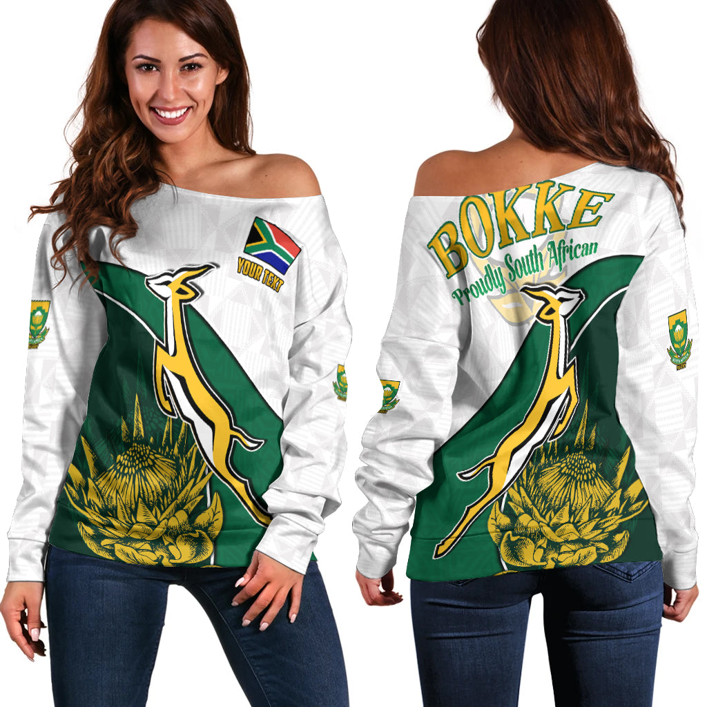 custom-personalised-south-africa-rugby-off-shoulder-sweater-king-protea-proudly-springboks