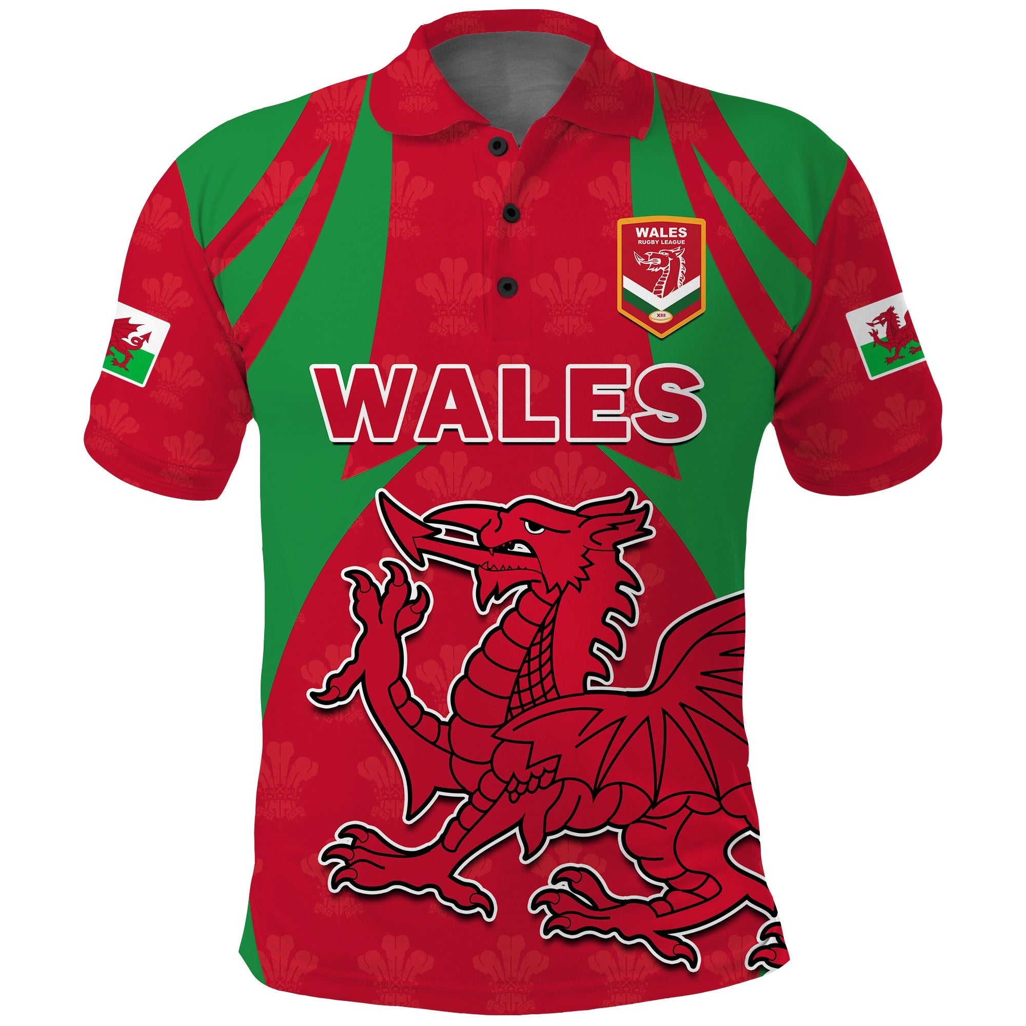 custom-text-and-number-wales-rugby-polo-shirt-the-dragons-national-team-come-on-cymru