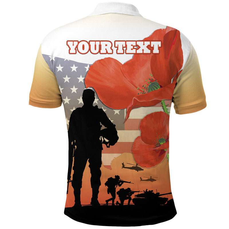 custom-personalised-us-veterans-day-polo-shirt-poppy-military-style