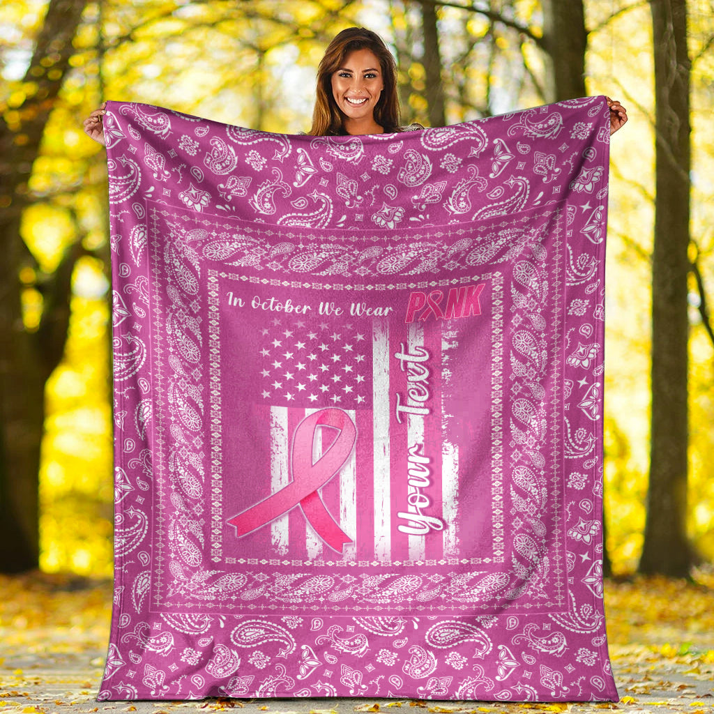 custom-personalised-breast-cancer-premium-blanket-pink-paisley-pattern-in-october-we-wear-pink