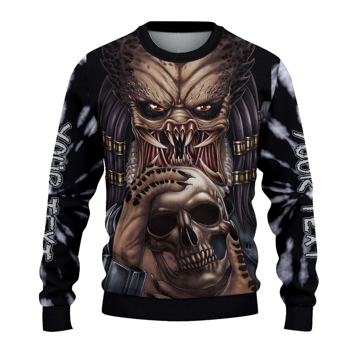 custom-personalised-tie-dye-black-sweater-skull-pred-dark-night