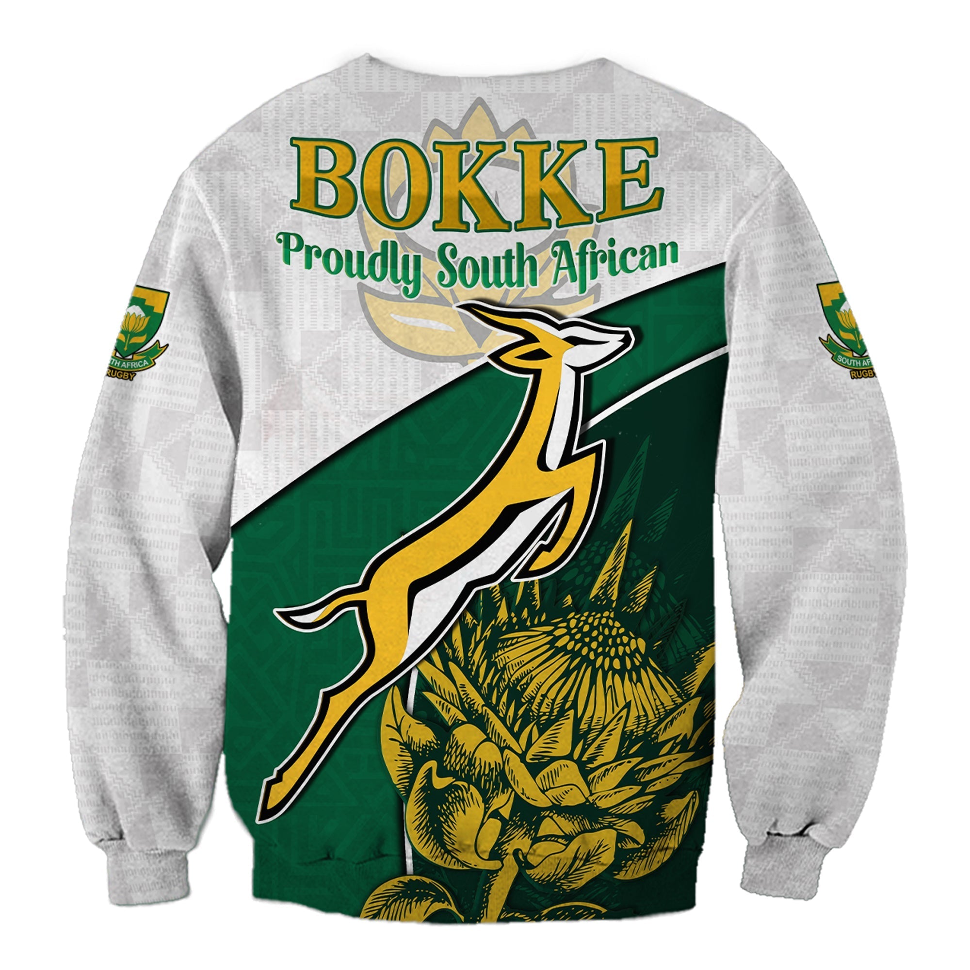 custom-personalised-south-africa-rugby-sweatshirt-king-protea-proudly-springboks