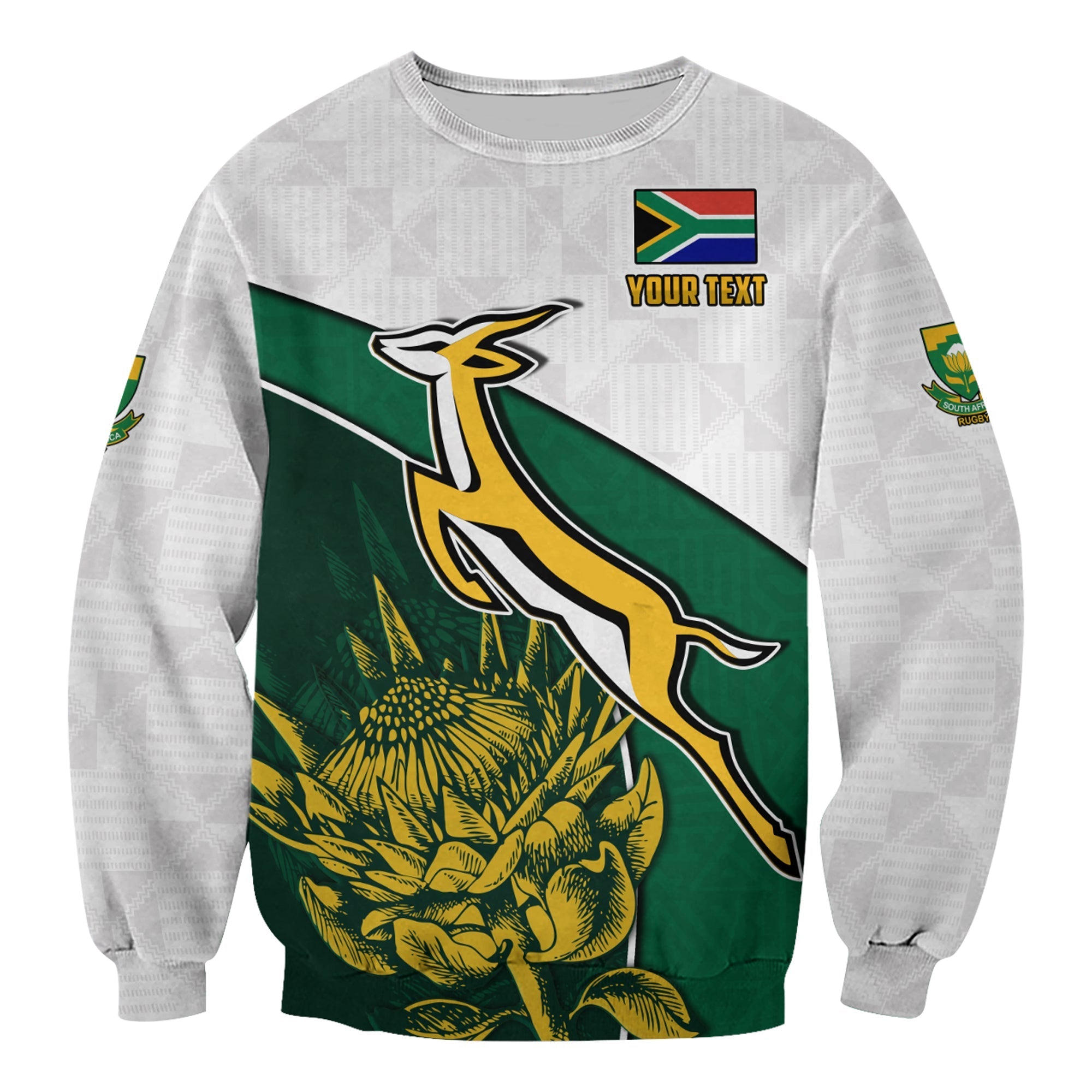 custom-personalised-south-africa-rugby-sweatshirt-king-protea-proudly-springboks