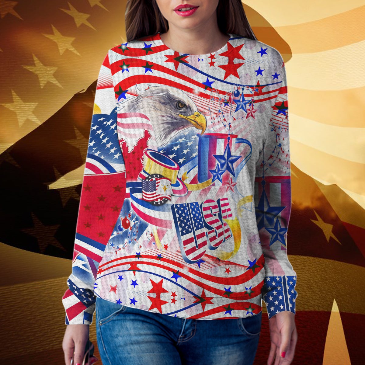 eagle-3d-shirt-usa-lover-3d-sweater-gift-for-patriots