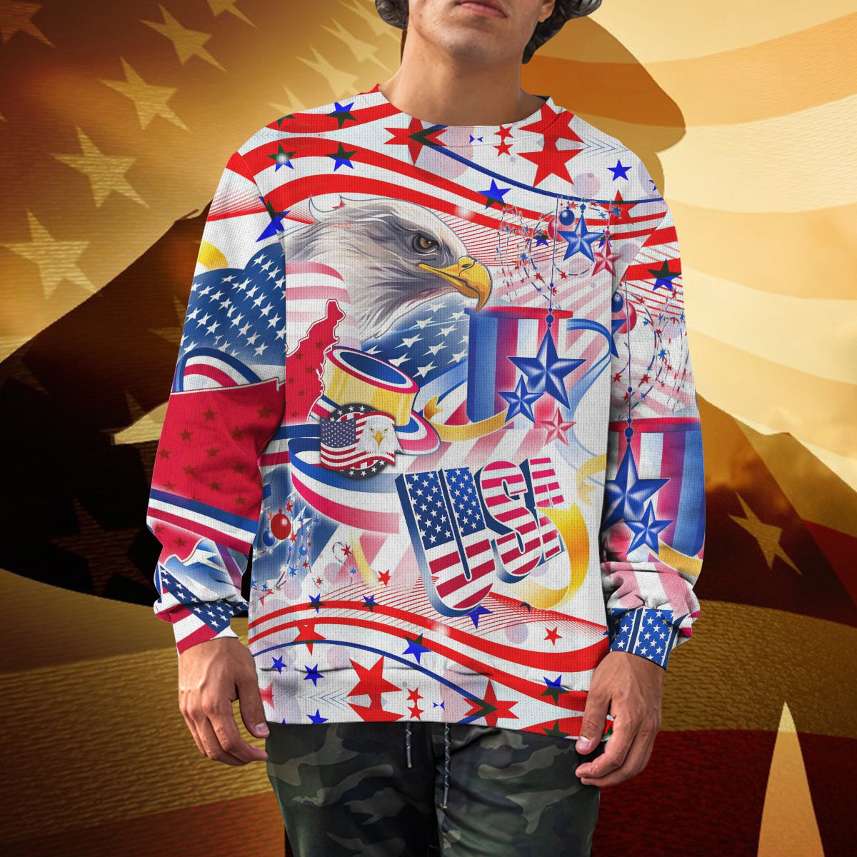 eagle-3d-shirt-usa-lover-3d-sweater-gift-for-patriots