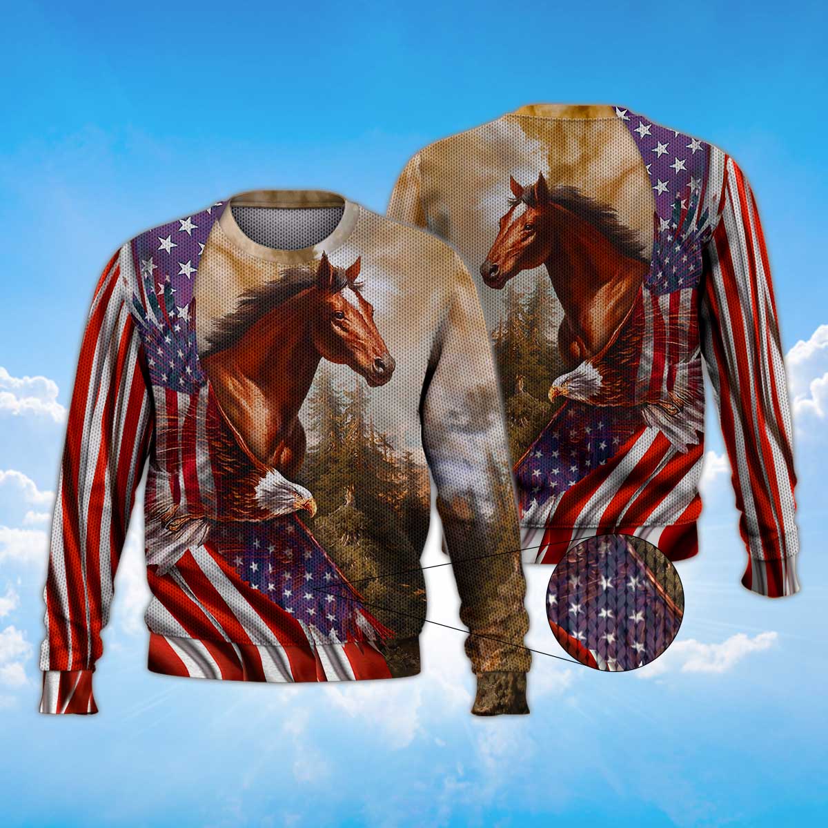american-flag-sweater-eagle-with-horse-sweater
