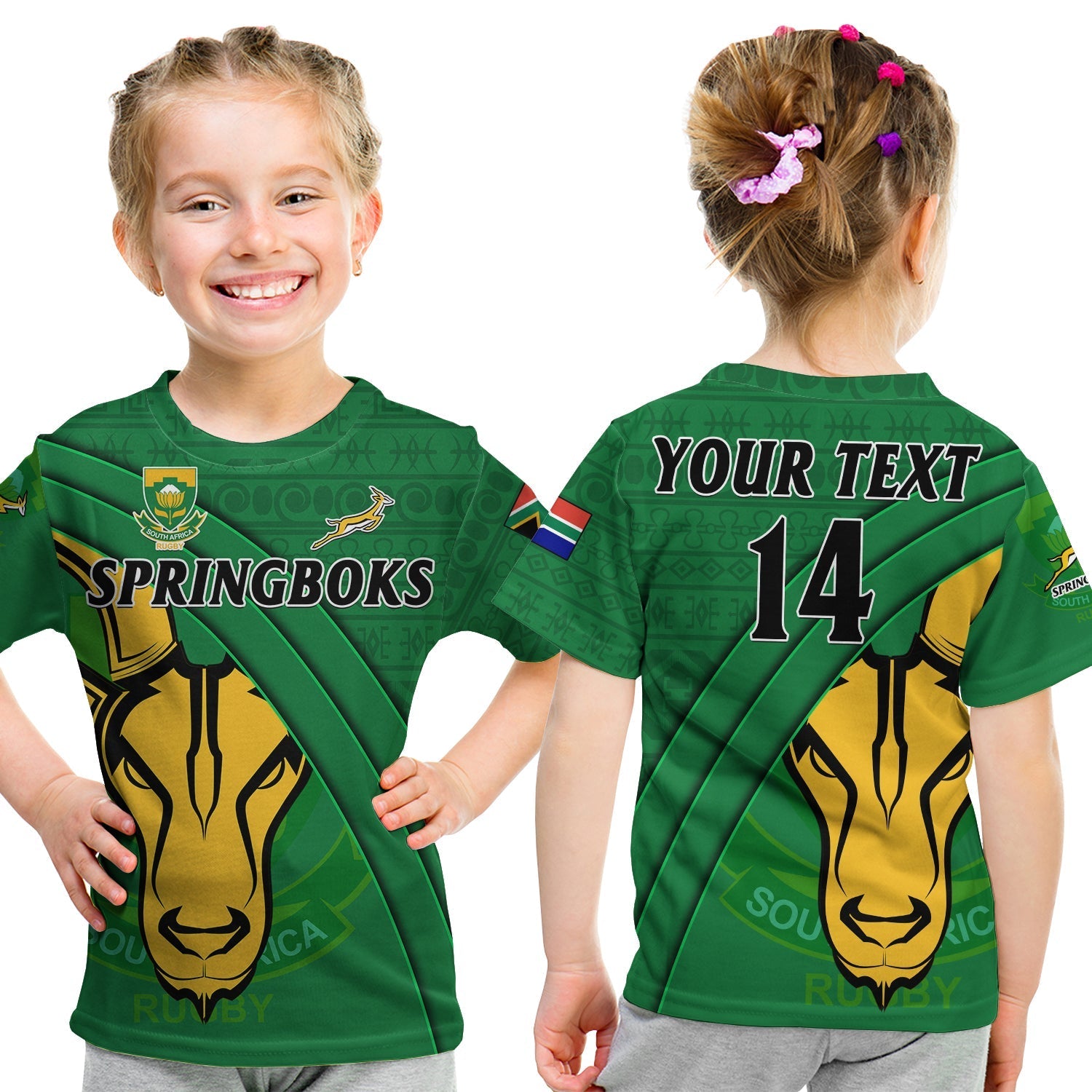 custom-text-and-number-south-africa-rugby-t-shirt-bokke-springbok-with-african-pattern-stronger-together