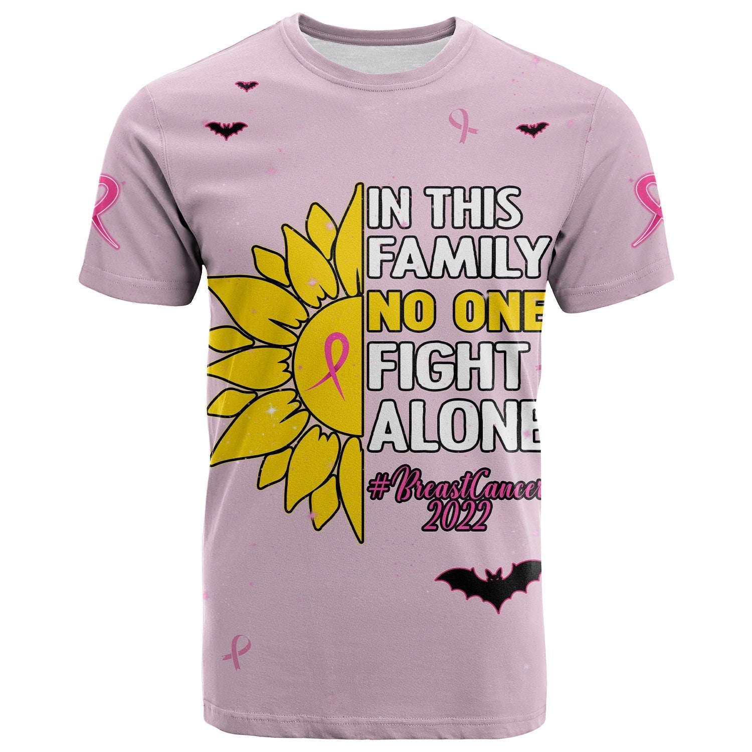 custom-personalised-breast-cancer-t-shirt-sunflower-in-this-family-no-one-fights-alone-pink