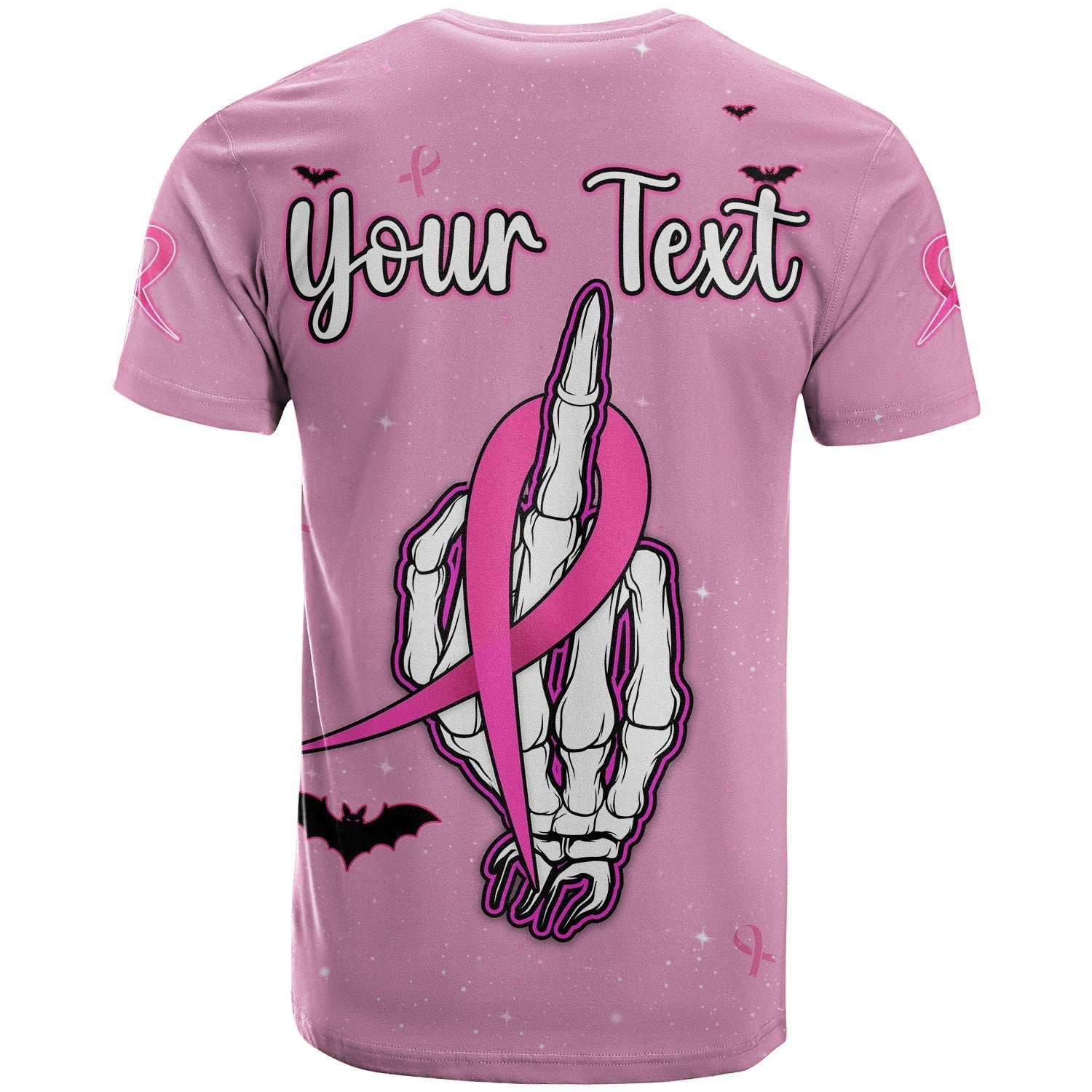 custom-personalised-breast-cancer-t-shirt-skull-finger-fuckkk-breast-cancer-pink-ver02