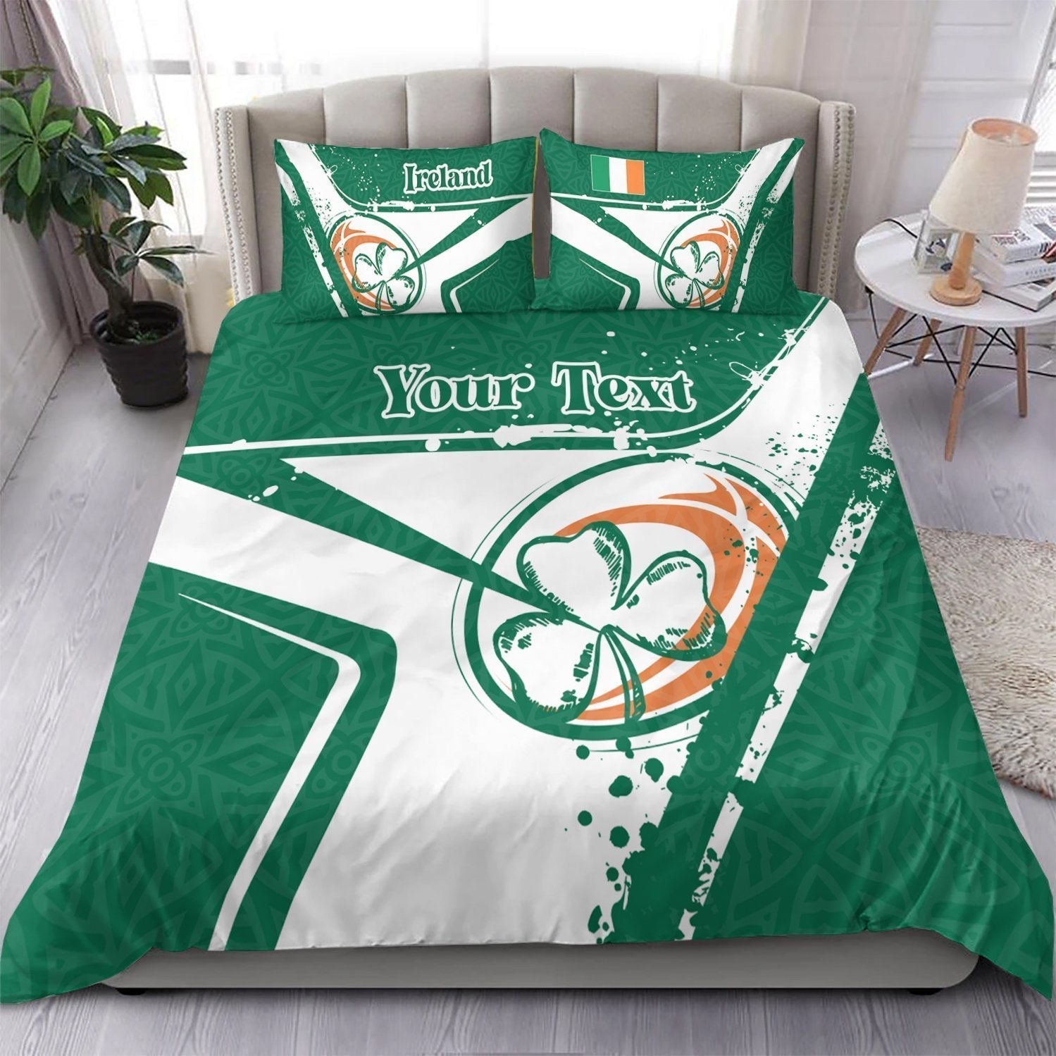 custom-text-ireland-rugby-personalised-bedding-set-irish-rugby
