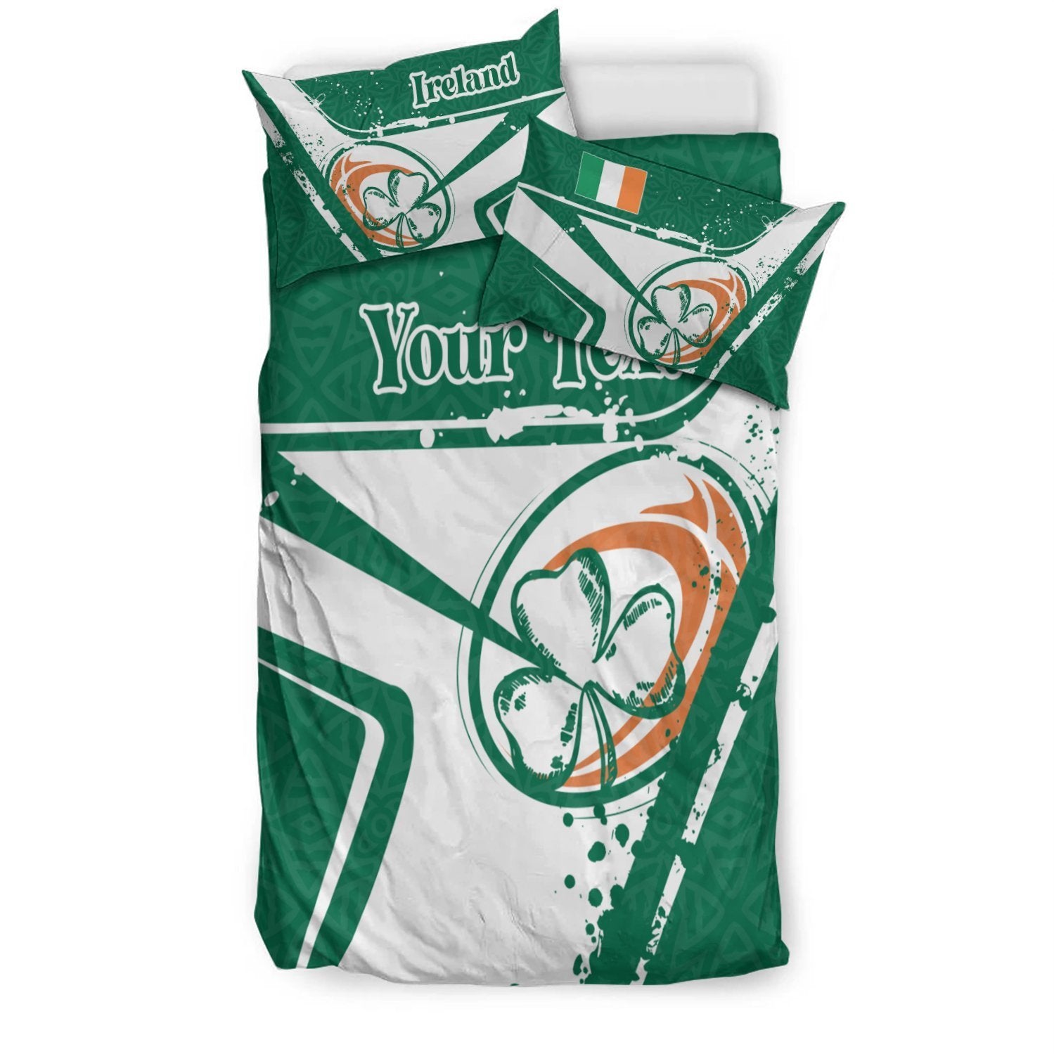 custom-text-ireland-rugby-personalised-bedding-set-irish-rugby