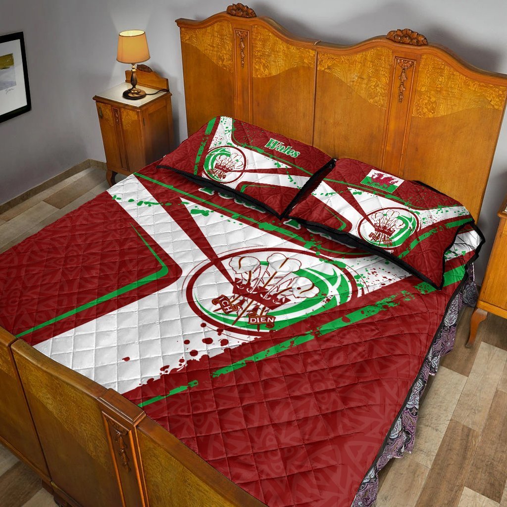 custom-text-wales-rugby-personalised-quilt-bed-set-welsh-rugby