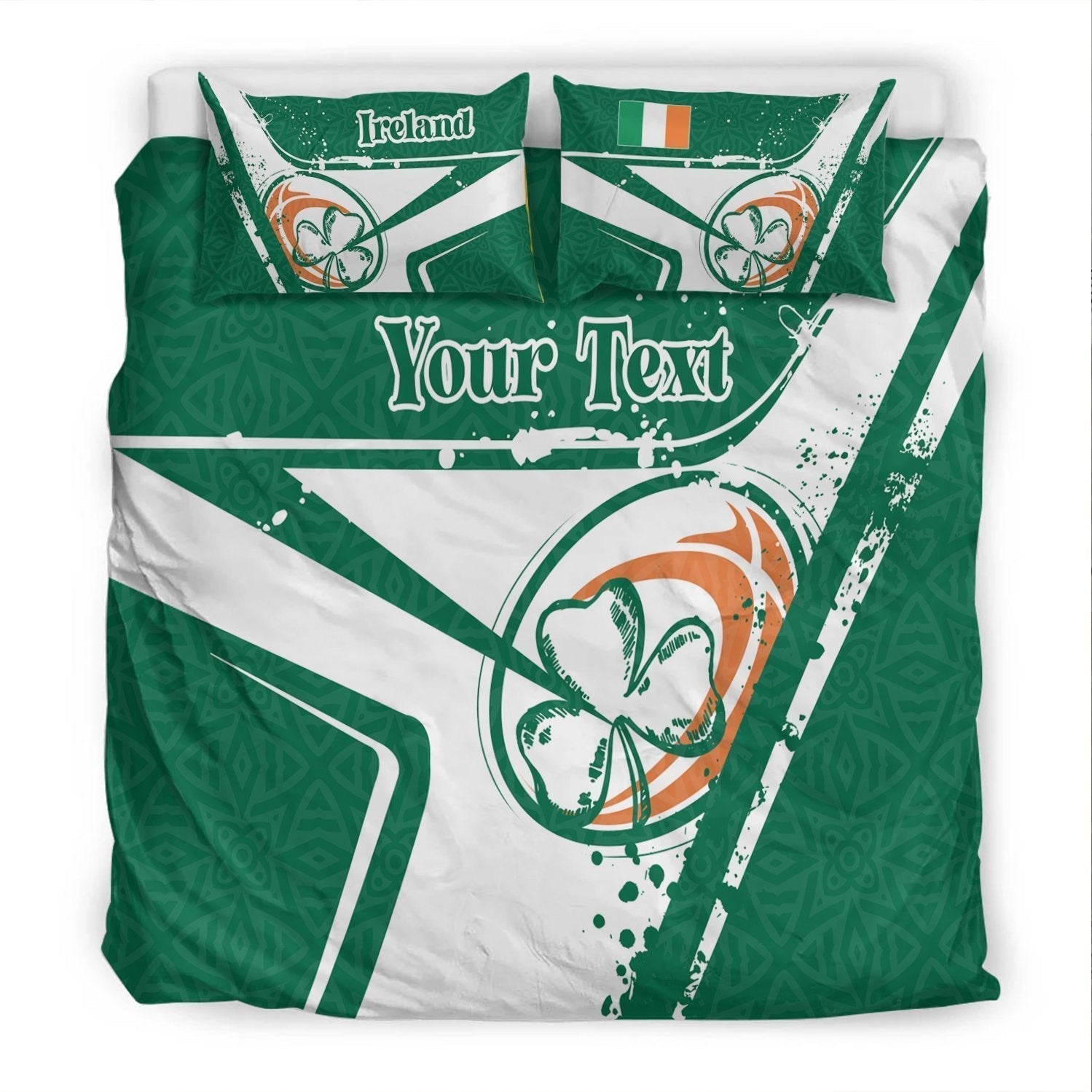 custom-text-ireland-rugby-personalised-bedding-set-irish-rugby