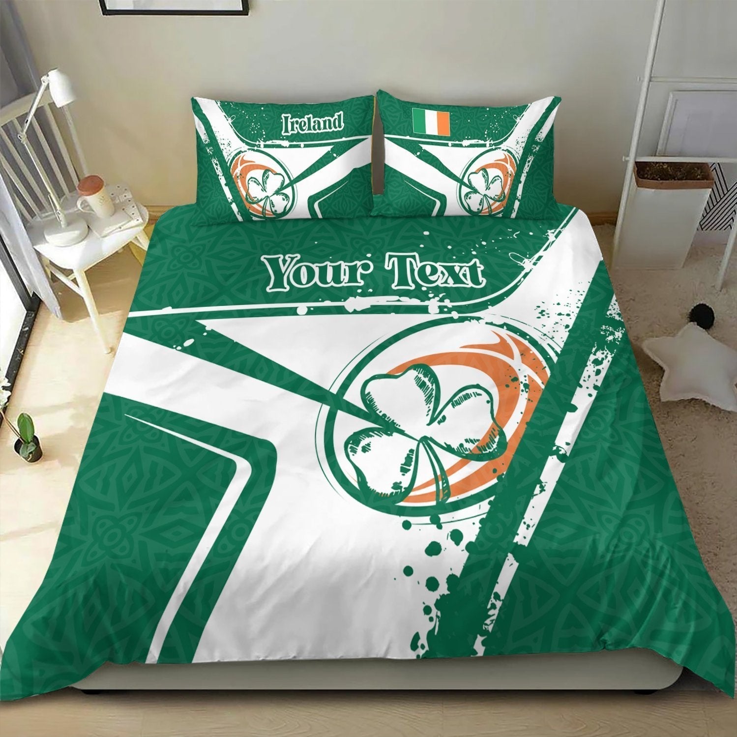 custom-text-ireland-rugby-personalised-bedding-set-irish-rugby