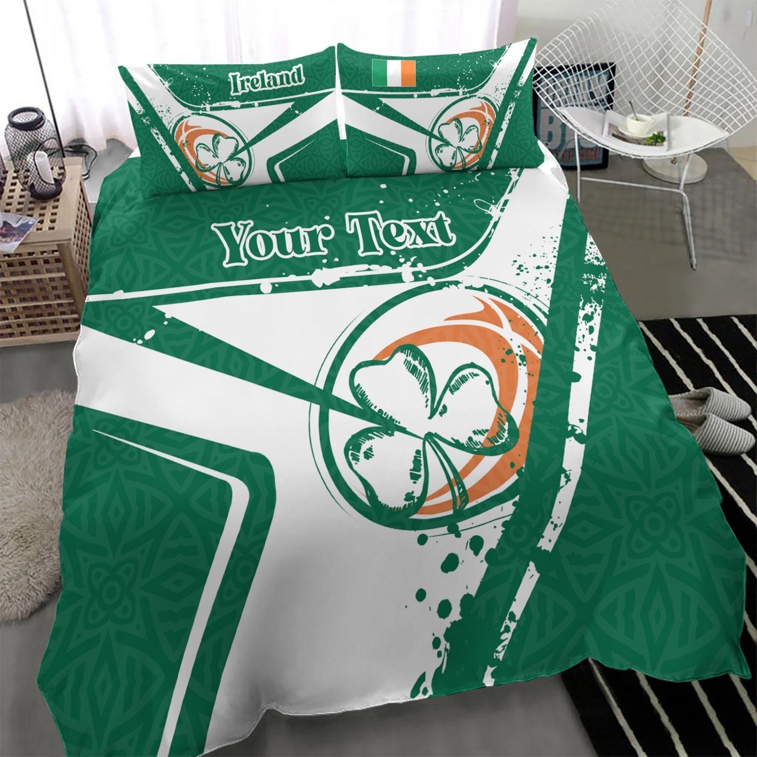custom-text-ireland-rugby-personalised-bedding-set-irish-rugby
