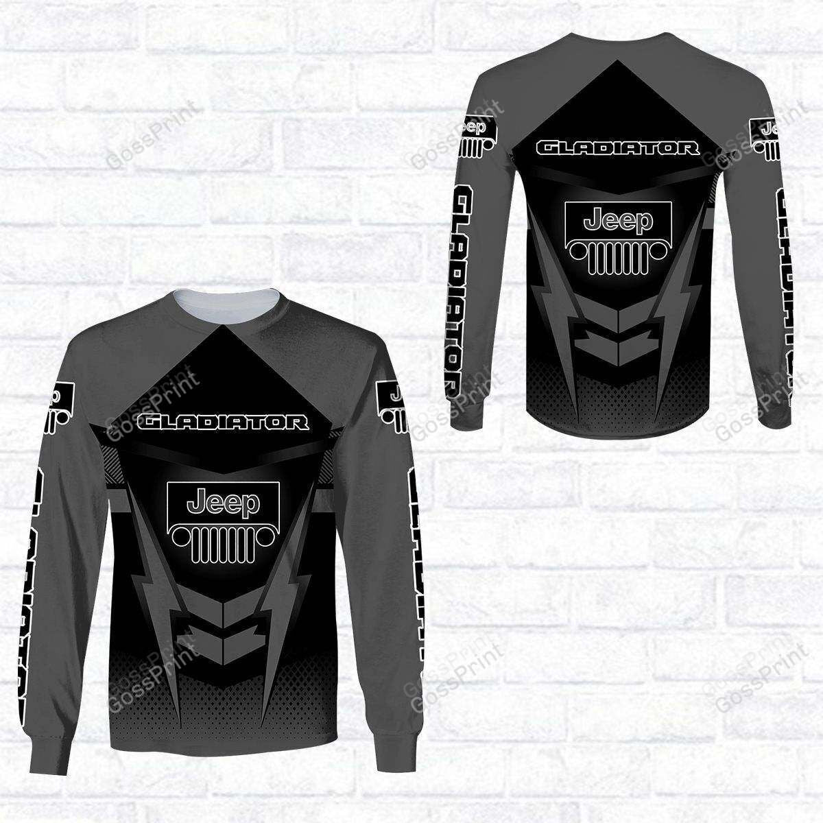 3D ALL OVER JEEP GLADIATOR SHIRT VER 7
