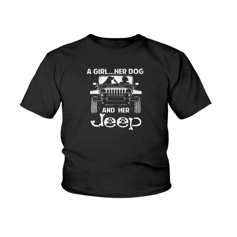 a-girl-her-dog-and-her-jeep-dog-paw-lover-jeep-gift-shirt