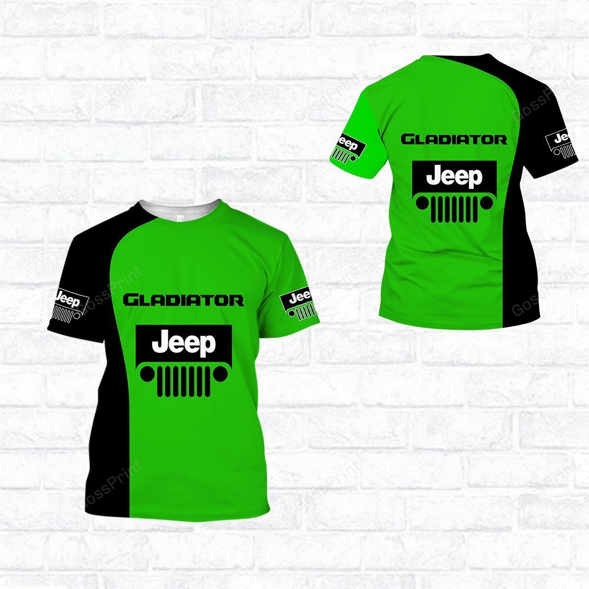 3D ALL OVER JEEP GLADIATOR SHIRT VER 15