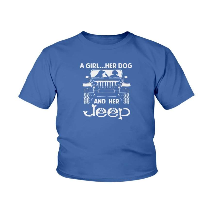 a-girl-her-dog-and-her-jeep-dog-paw-lover-jeep-gift-shirt