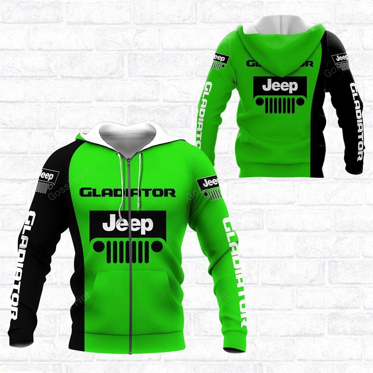 3D ALL OVER JEEP GLADIATOR SHIRT VER 15