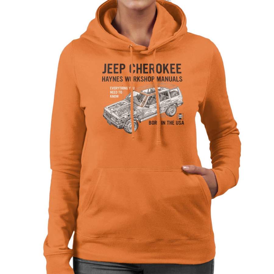 haynes-owners-workshop-manual-jeep-cherokee-black-womens-hooded-sweatshirt