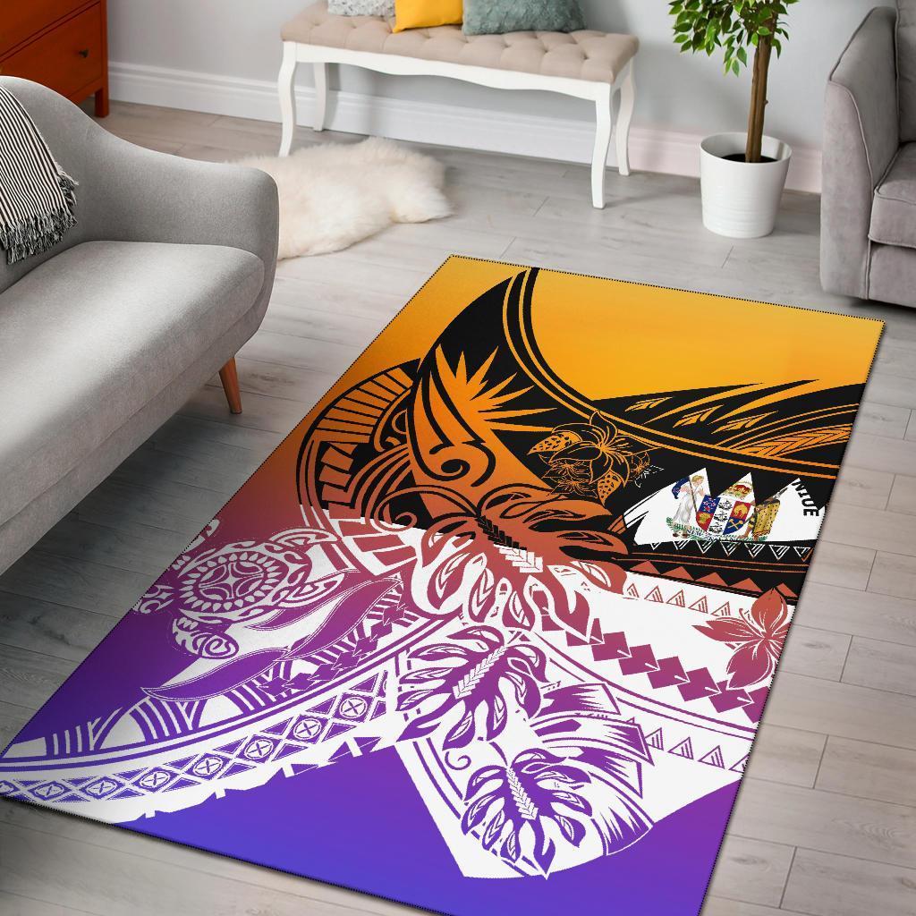 Niue Area Rug - Tribal Jungle Pattern – Aljaira