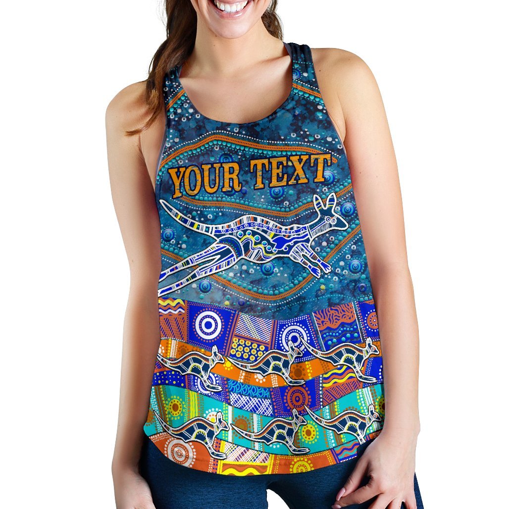 custom-text-racerback-tank-kangaroo-dreaming
