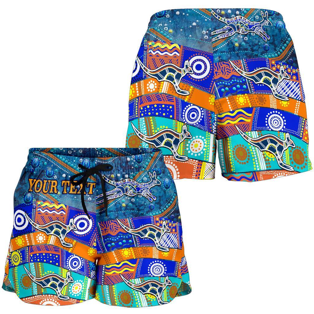 custom-text-shorts-women-kangaroo-dreaming