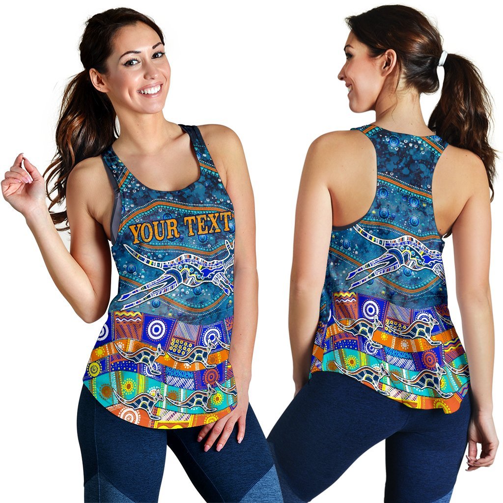 custom-text-racerback-tank-kangaroo-dreaming