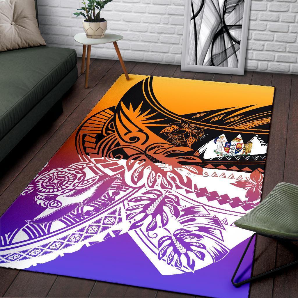 Niue Area Rug - Tribal Jungle Pattern – Aljaira