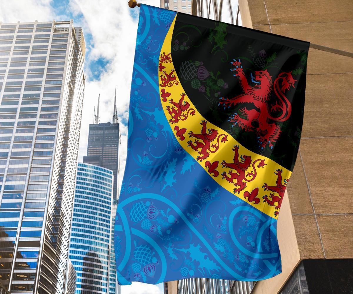 scotland-celtic-flag-scottish-lion-with-thistle-patterns