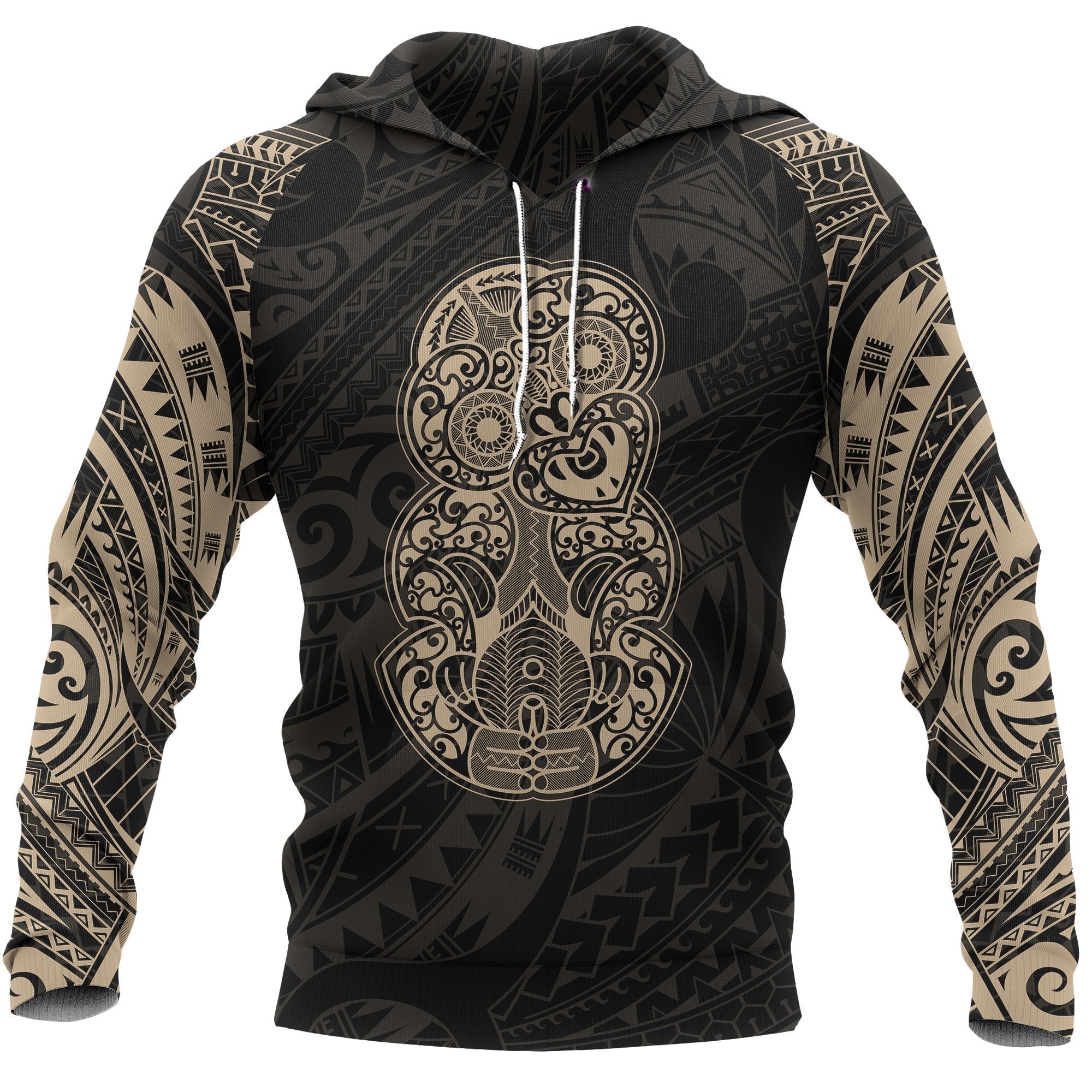 hei-tiki-maori-tattoo-all-over-hoodie-gold