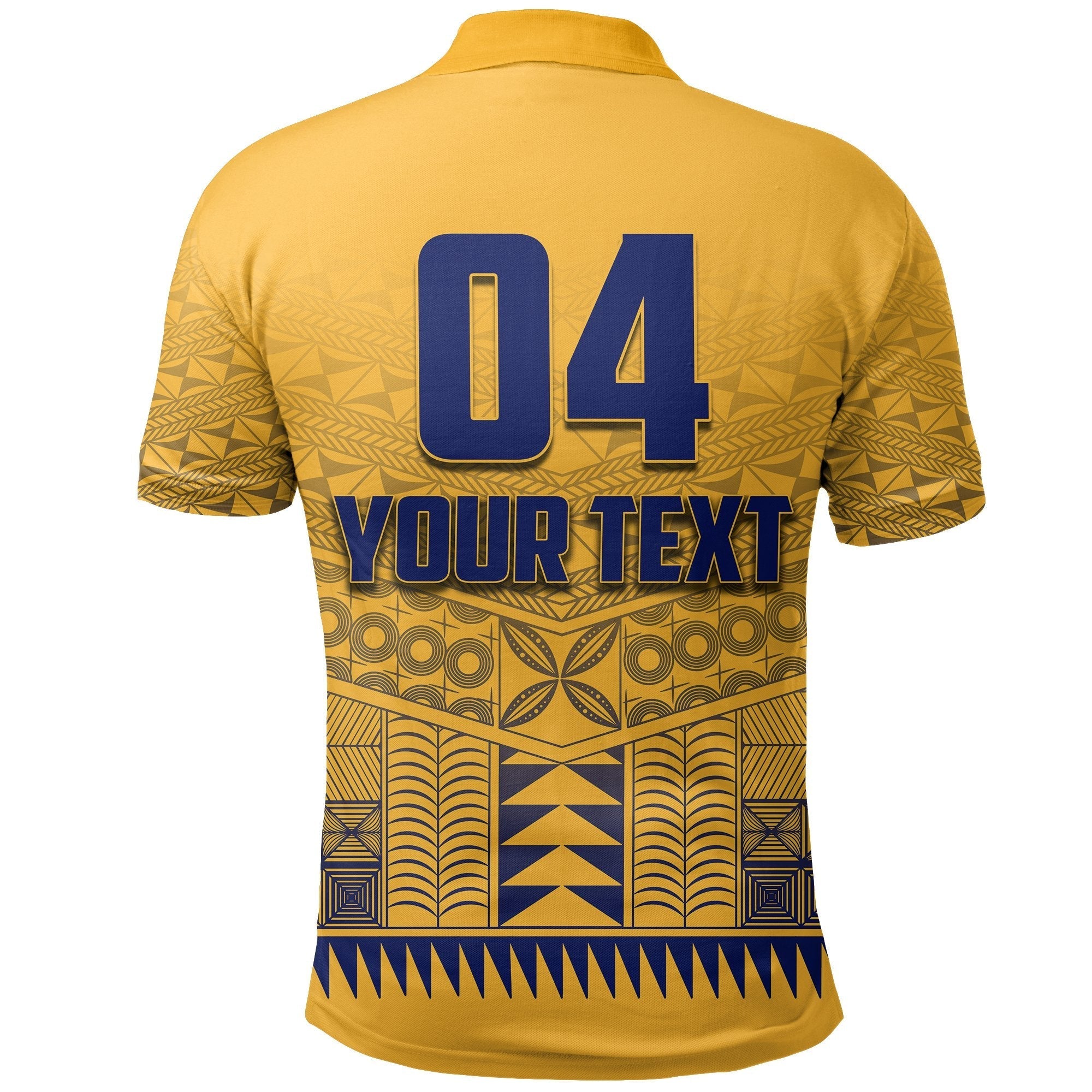 custom-text-and-number-niue-rugby-polo-shirt-yellow