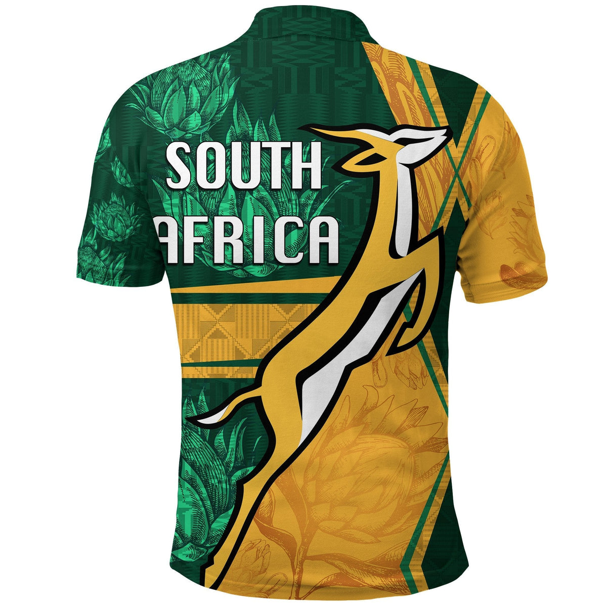 South Africa Polo Shirt Springboks Rugby Be Fancy – Aljaira
