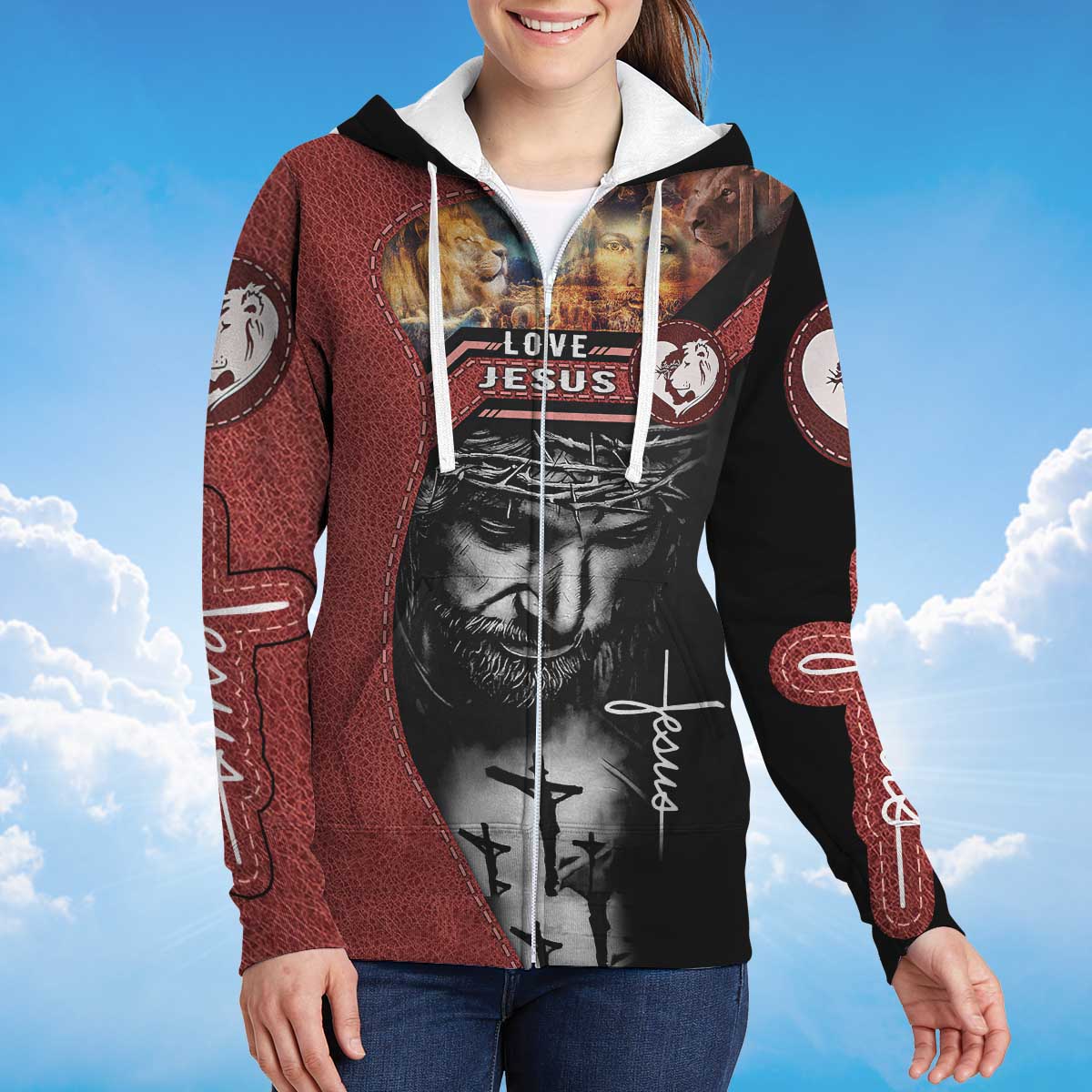a-child-of-god-a-woman-of-faith-zipper-hoodie